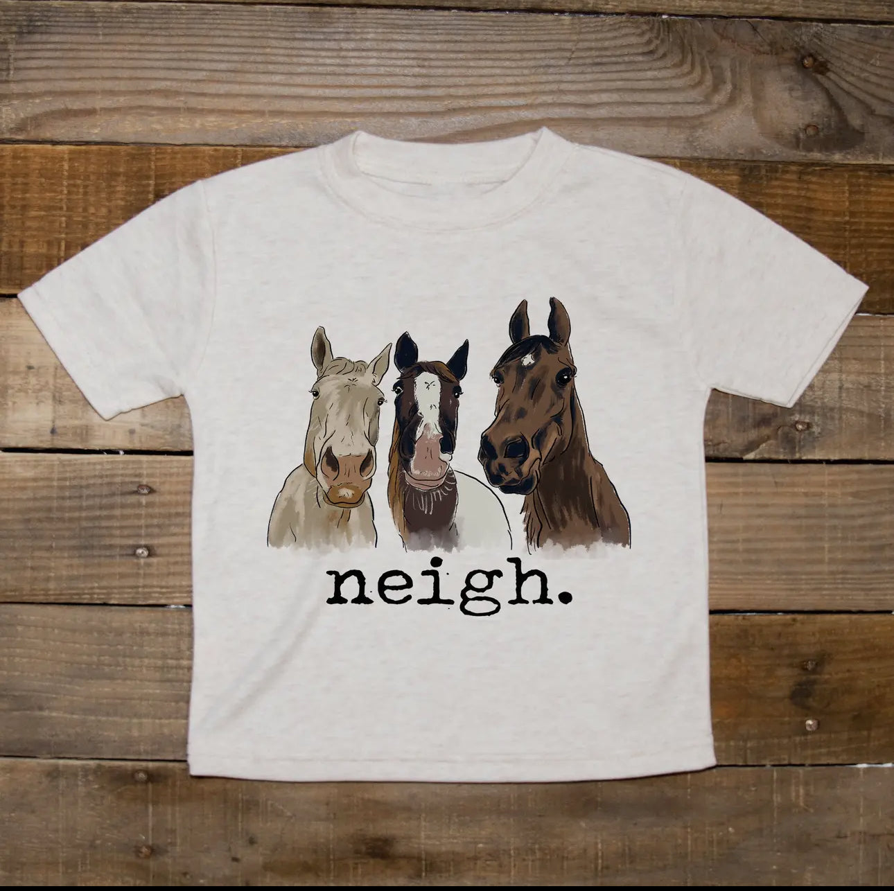 "Neigh" Horse Tee