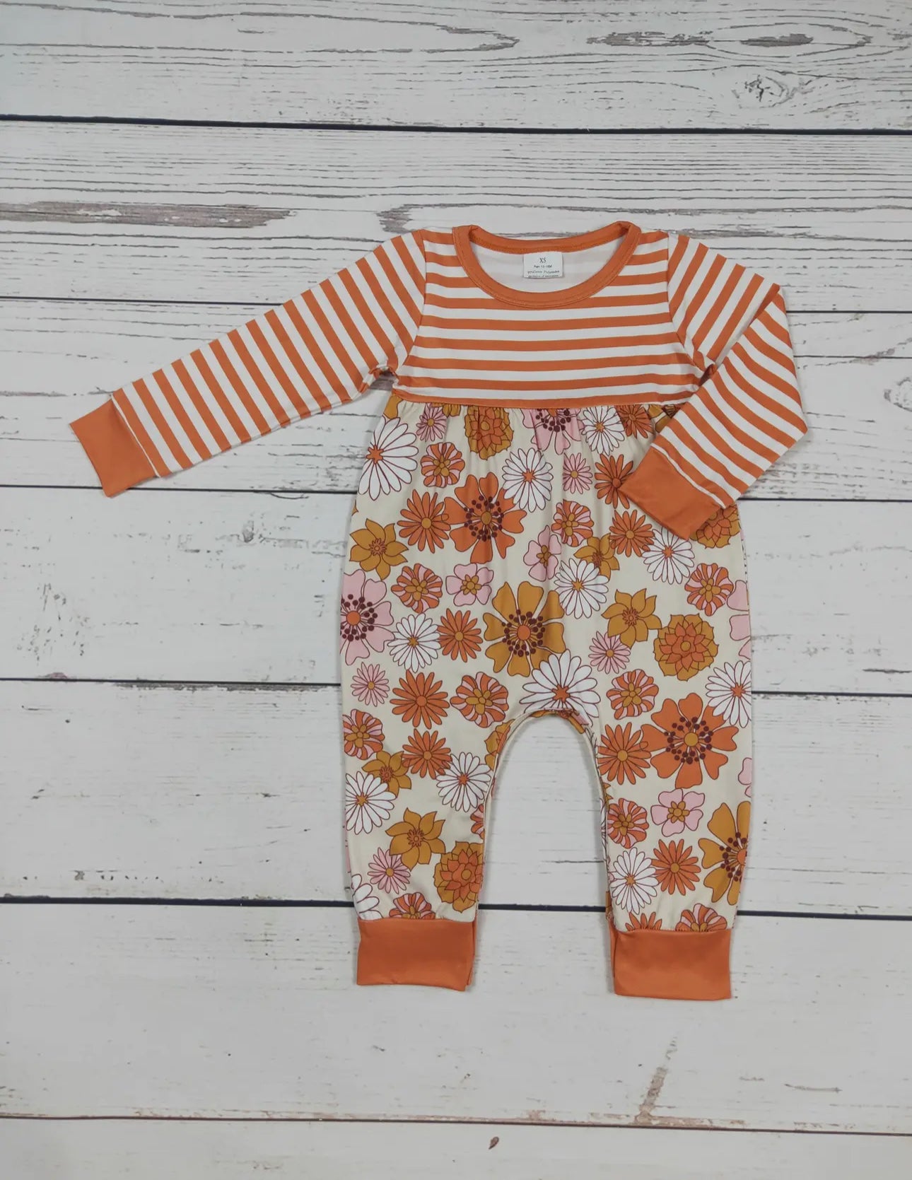 Fall Flowers Romper