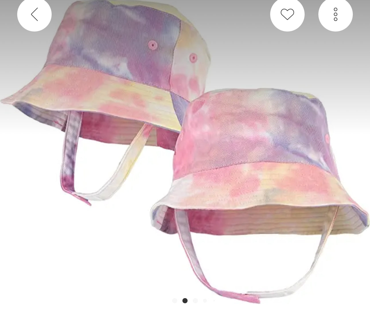 Infant/Toddler Bucket Sun Hats