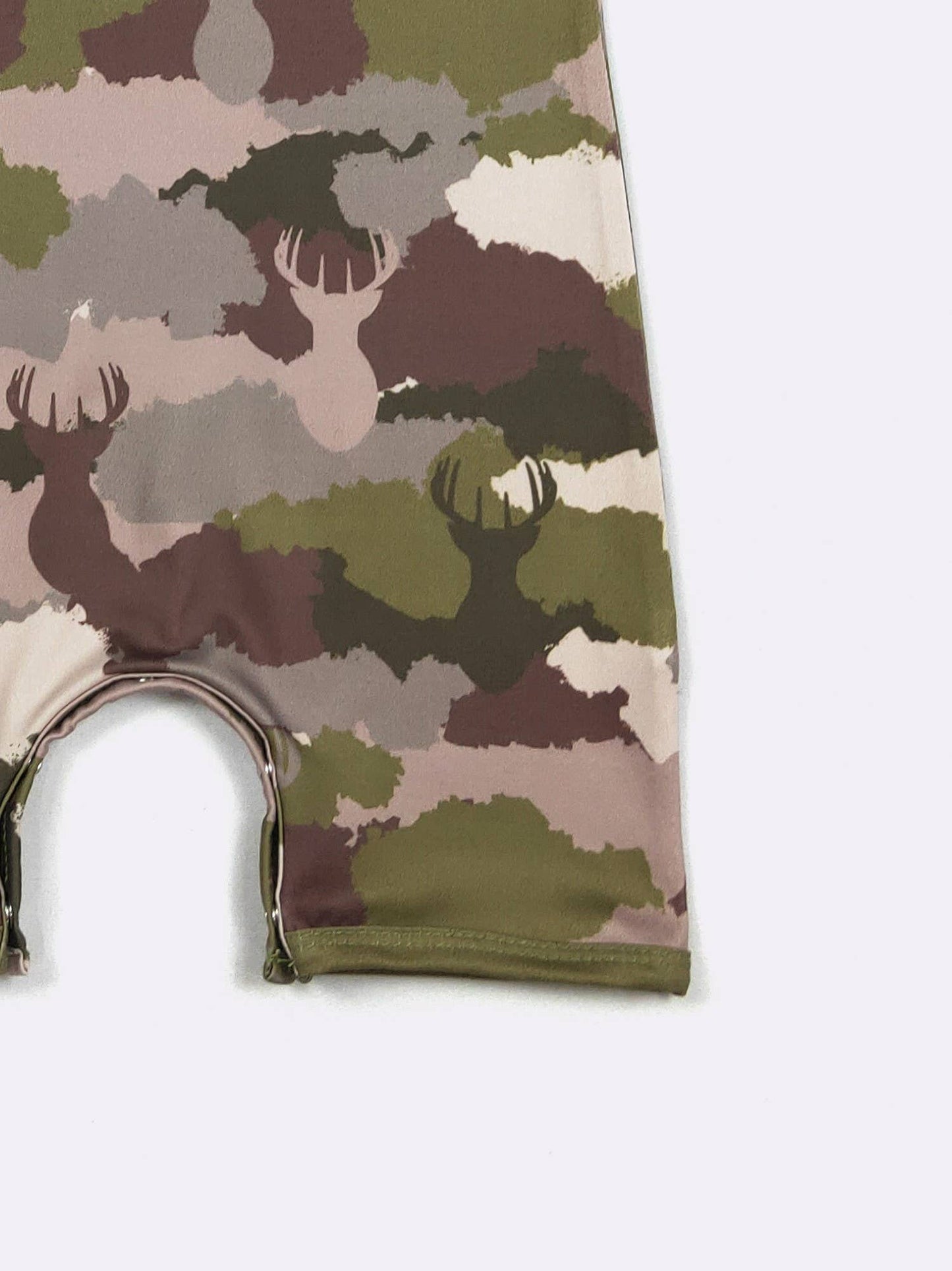 Deer Camo Boy Romper