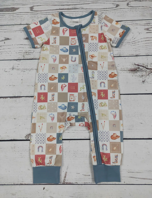 Western Infant Romper