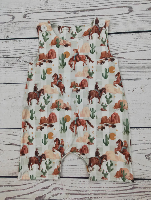 Cowboy Romper