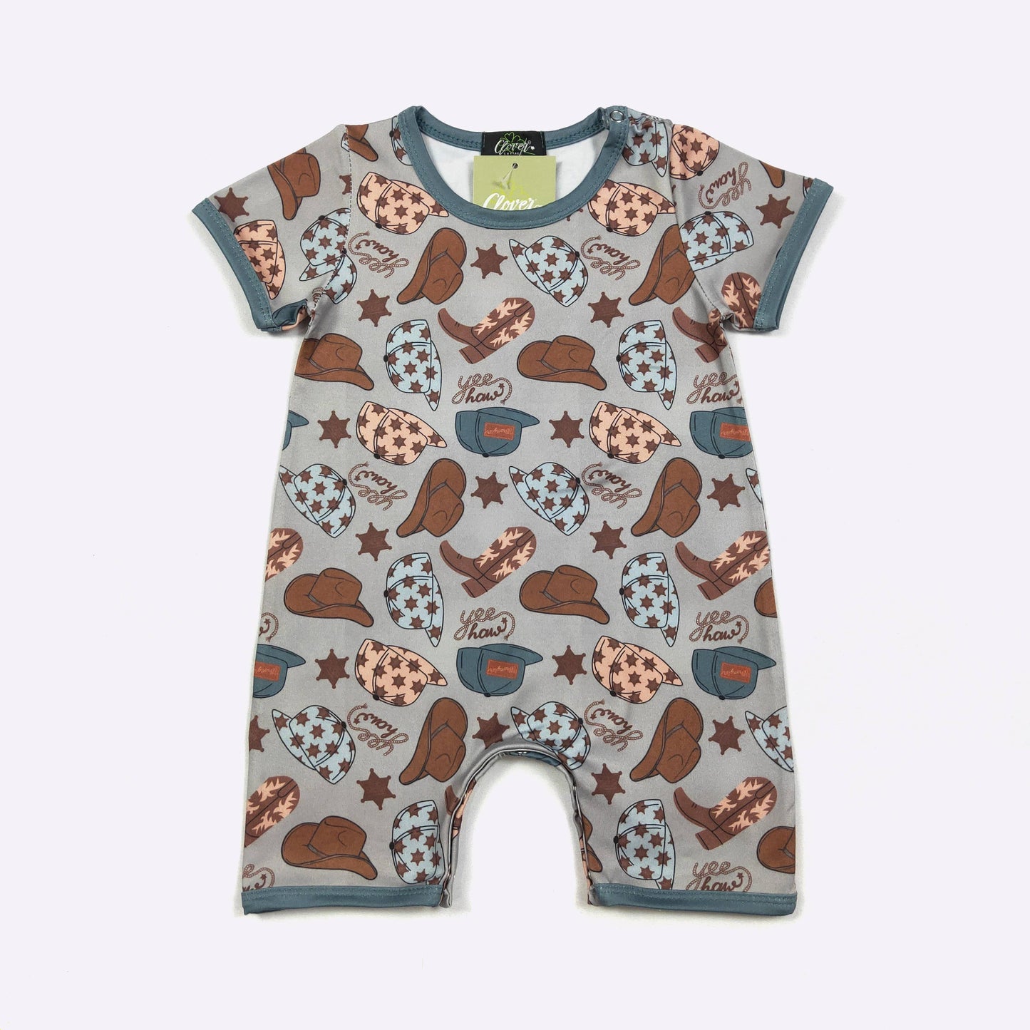 Yeehaw Boy Romper
