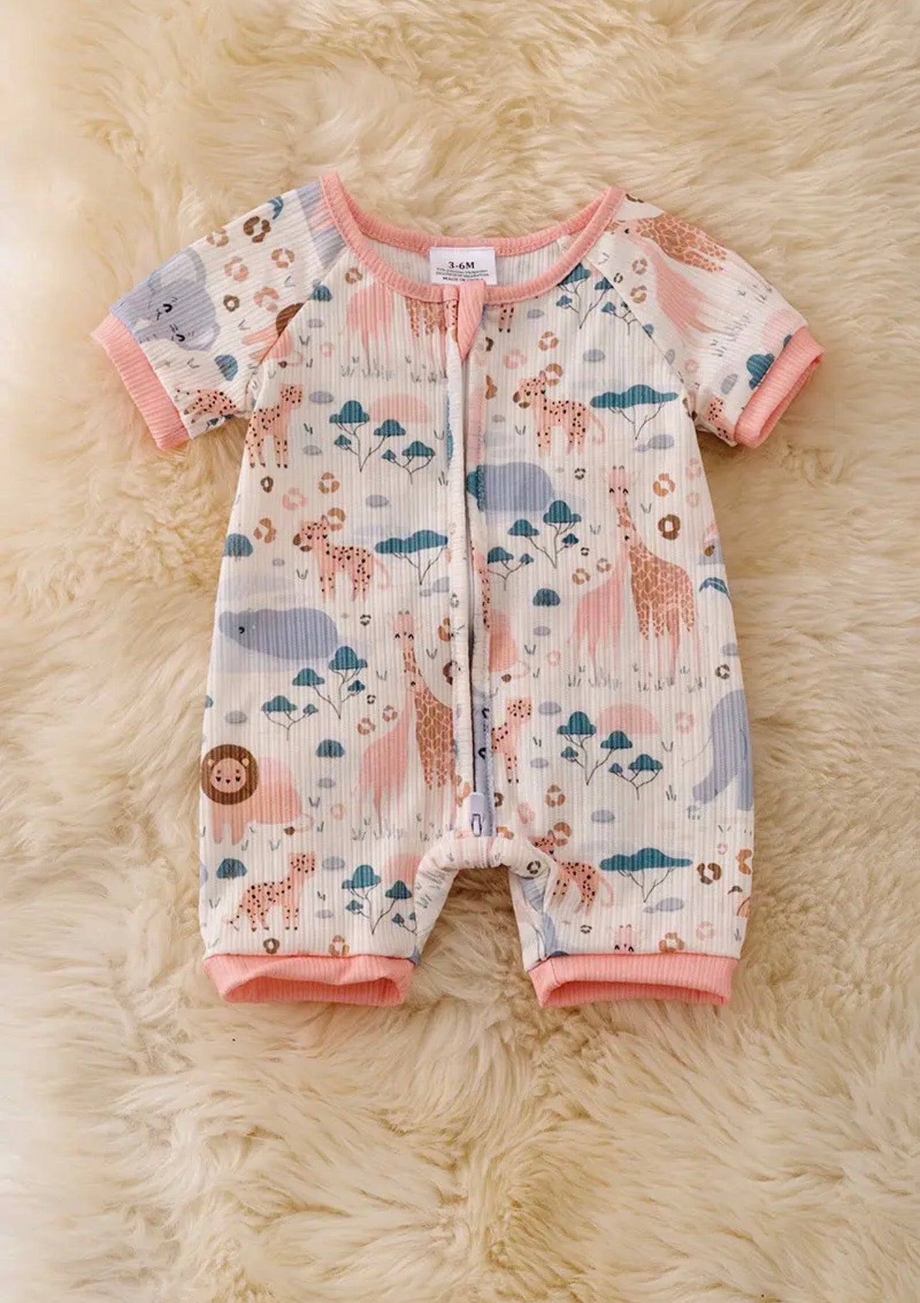 Jungle Adventure Baby Romper
