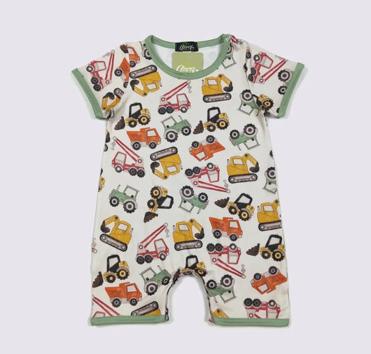 Little Excavator Romper