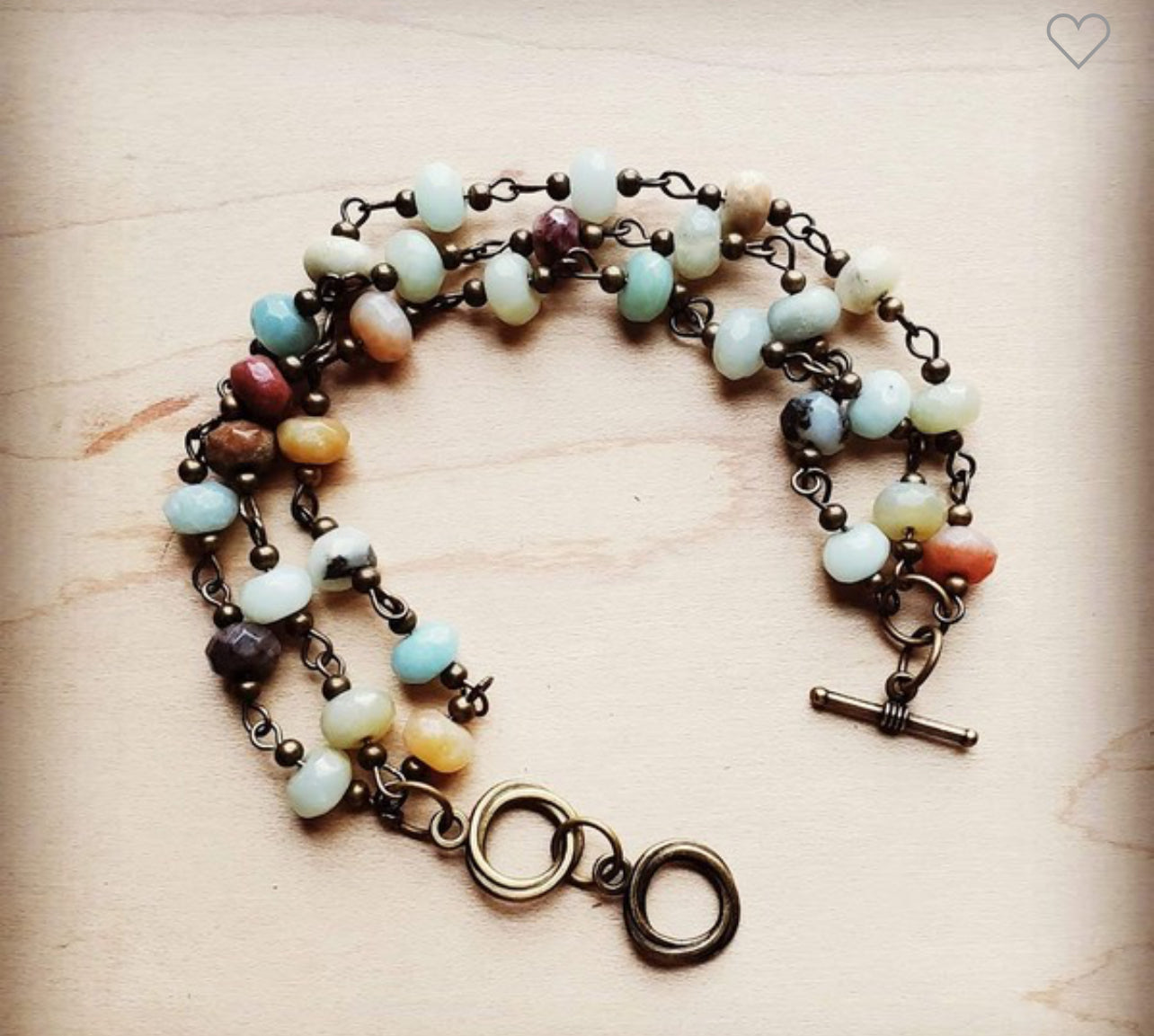 Turquoise Multi-Strand Bracelet