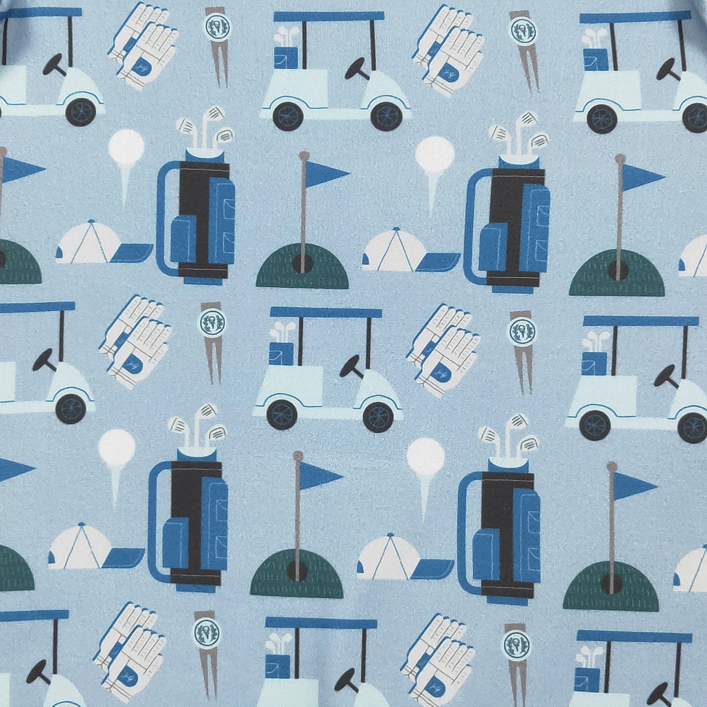Golf Blues Boy Romper