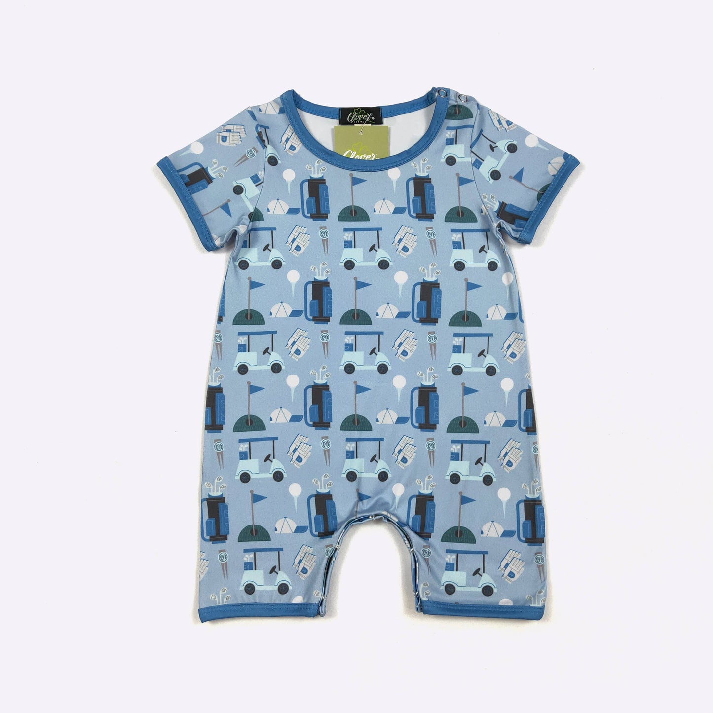 Golf Blues Boy Romper