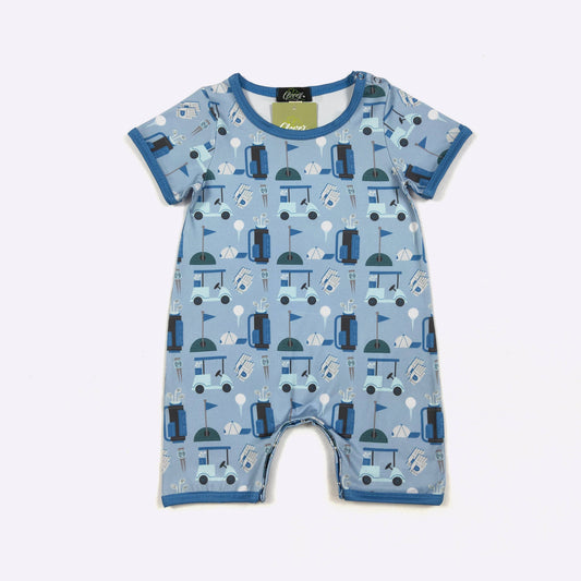 Golf Blues Boy Romper