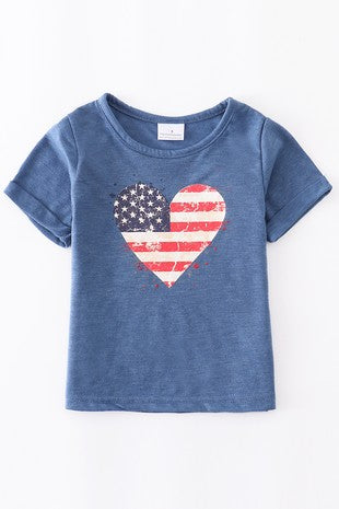 Patriotic Heart Tee